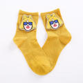 2019 Herbst Neue Mode Baumwolle Simpson Socken Weibliche Knöchelschlauch Cartoon Frauen Socken Großhandel